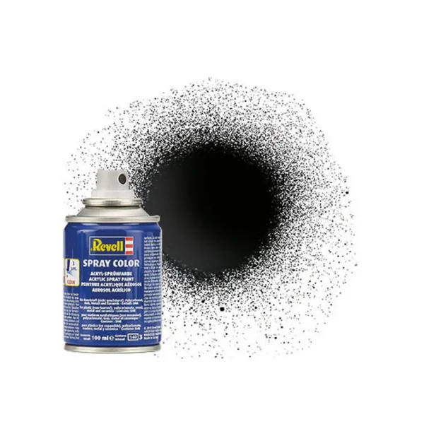 4009834107 Revell - Spray schwarz, glänzend - 34107