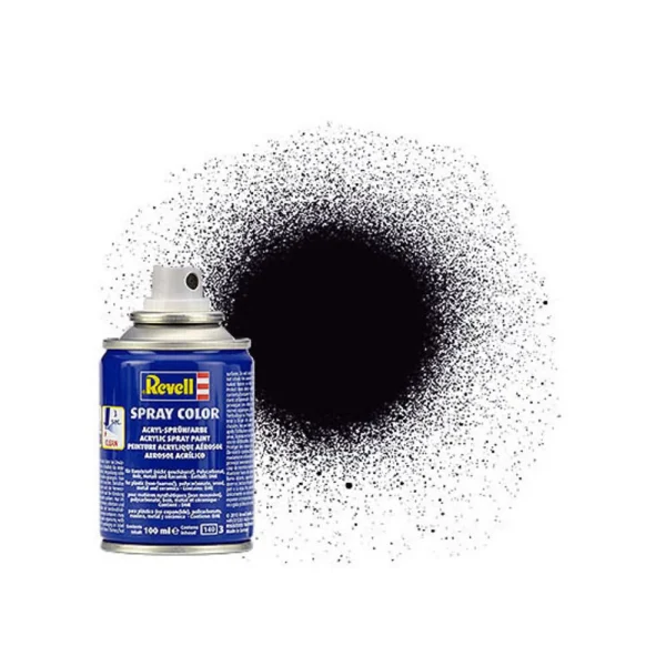4009834108 Revell - Spray schwarz, matt - 34108