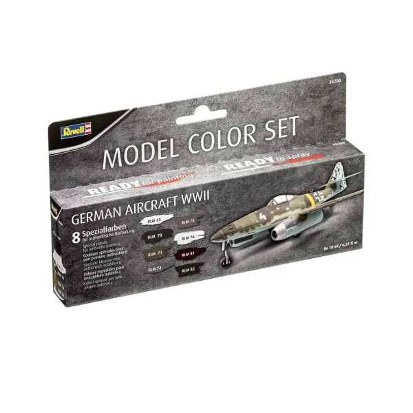 4009836200-2 Revell - Model Color - German Aircraft WWII - 36200