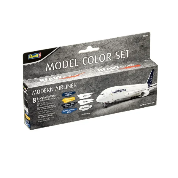 4009836203-2 Revell - Model Color - Modern Airliner - 36203
