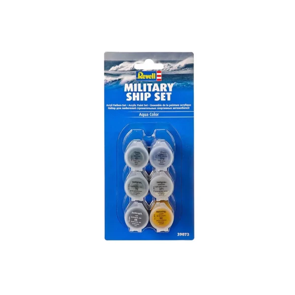 Revell - Farben-Set Militärschiffe - 39073