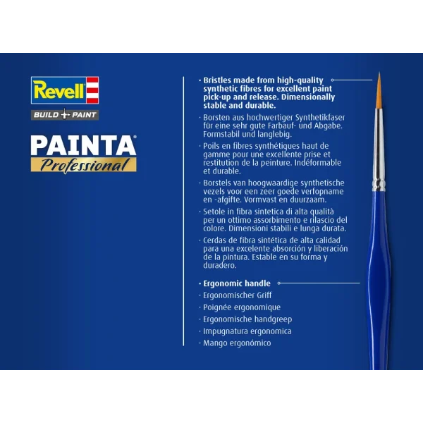 Revell - Painta Professional Brushes: Basic Set - 39560