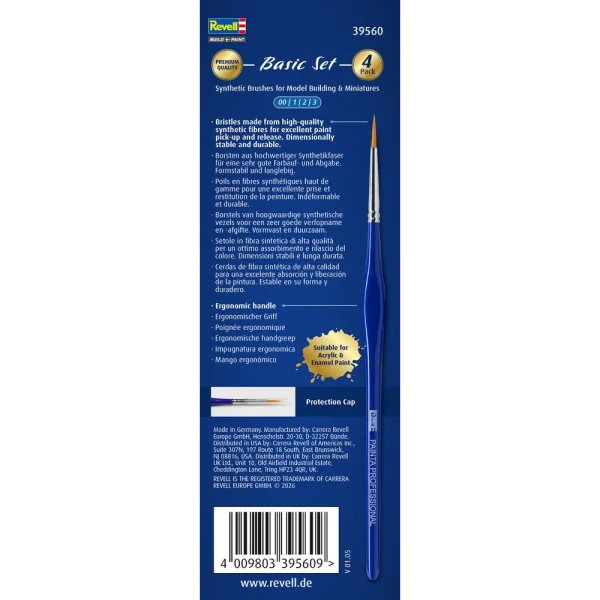 Revell - Painta Professional Brushes: Basic Set - 39560