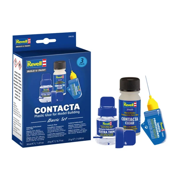 Revell - Contacta Glue Basic Set - 39618