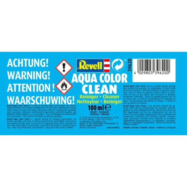 4009839620-1 Revell - Aqua Color Clean, 100ml - 39620