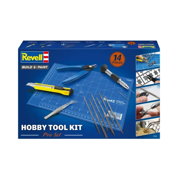 4009839640-10 Revell - Hobby Tool Kit Pro - 39640