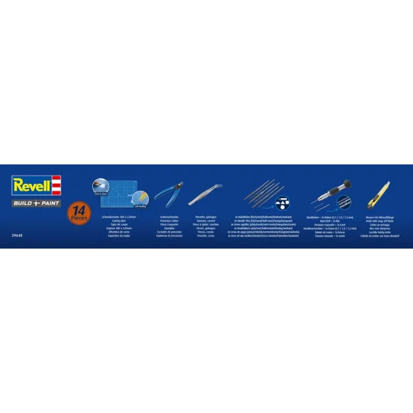 4009839640-4 Revell - Hobby Tool Kit Pro - 39640