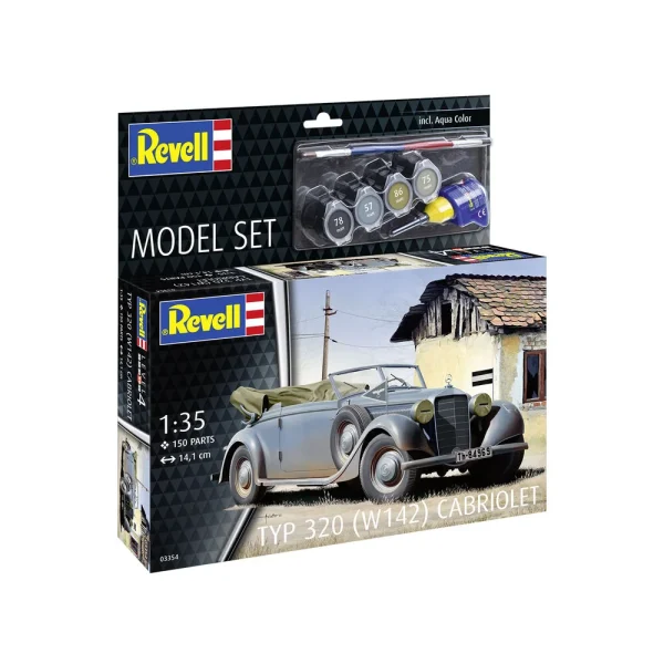 4009863354-1 Revell - Model Set Typ 320 (W142) Cabriolet - 63354