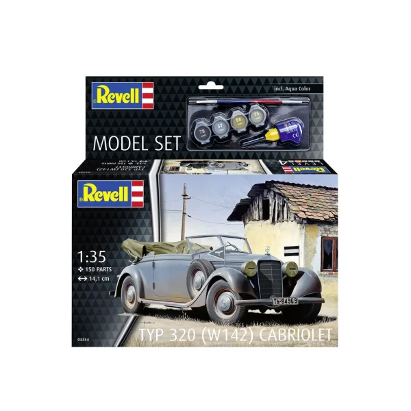 4009863354-2 Revell - Model Set Typ 320 (W142) Cabriolet - 63354