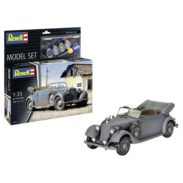 Revell - Model Set Typ 320 (W142) Cabriolet - 63354