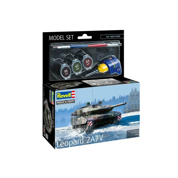 4009863355-1 Revell - Model Set Leopard 2 A7V - 63355