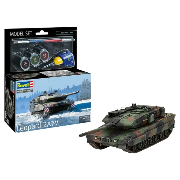 4009863355 Revell - Model Set Leopard 2 A7V - 63355