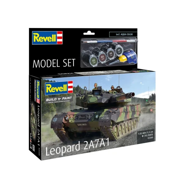 4009863360-8 Revell - Model Set Leopard 2A7A1 - 63360