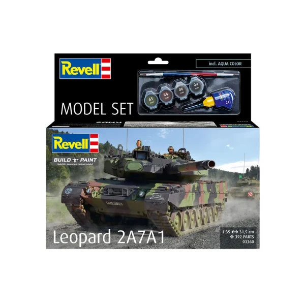 4009863360-9 Revell - Model Set Leopard 2A7A1 - 63360