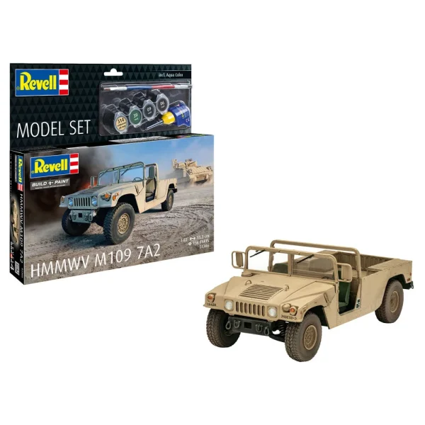 4009863366 Revell - Model Set HMMWV M1097A2 - 63366