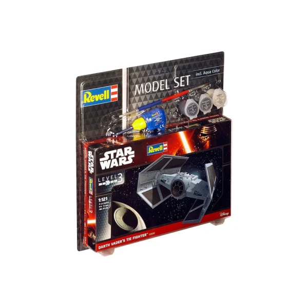 4009863602-4 Revell - Model Set Darth Vader's TIE Figh - 63602