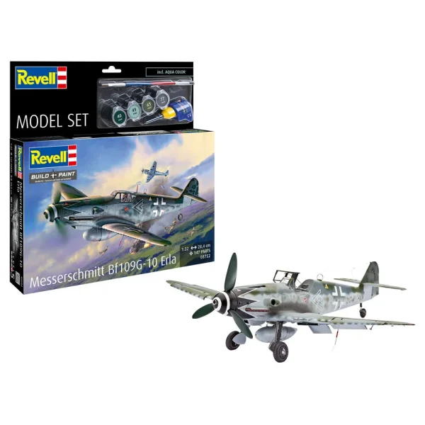 4009863752 Revell - Model Set Messerschmitt Bf109G-10 Erla - 63752