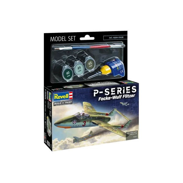 Revell - Model Set Focke-Wulf TL Jäger Flitzer?- P-Series - 63761