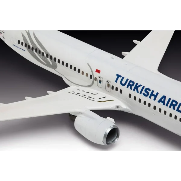 4009863772-7 Revell - Model Set Boeing 737-800 Turkish Airlines - 63772