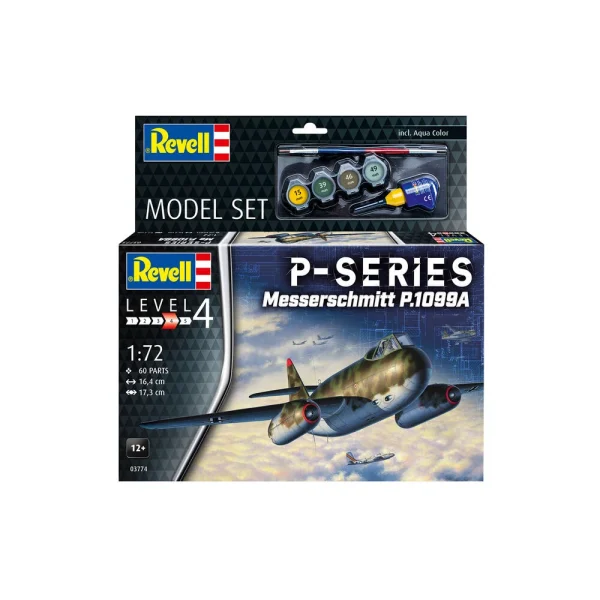 4009863774-2 Revell - Model Set Messerschmitt P.1099A - P-Series - 63774