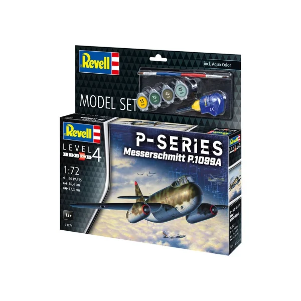4009863774-3 Revell - Model Set Messerschmitt P.1099A - P-Series - 63774