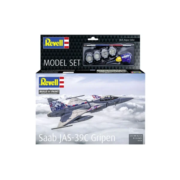 4009863776-3 Revell - Model Set Saab JAS-39C Gripen - 63776