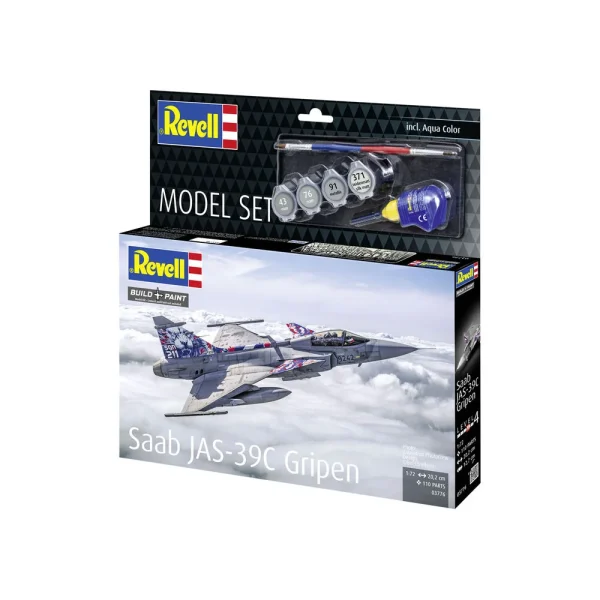 4009863776-4 Revell - Model Set Saab JAS-39C Gripen - 63776