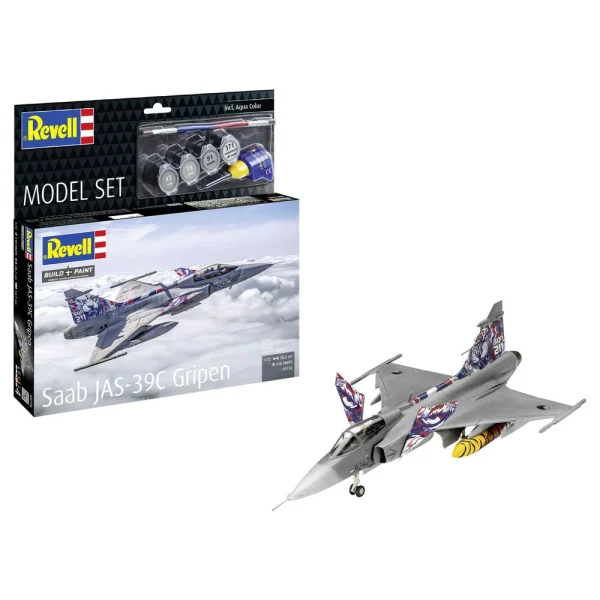 4009863776 Revell - Model Set Saab JAS-39C Gripen - 63776