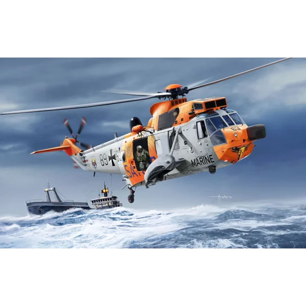 4009863785-2 Revell - Model Set Westland Sea King Mk. 41 - 63785