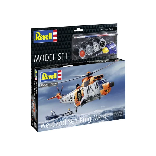 4009863785-3 Revell - Model Set Westland Sea King Mk. 41 - 63785