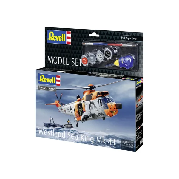 4009863785-5 Revell - Model Set Westland Sea King Mk. 41 - 63785