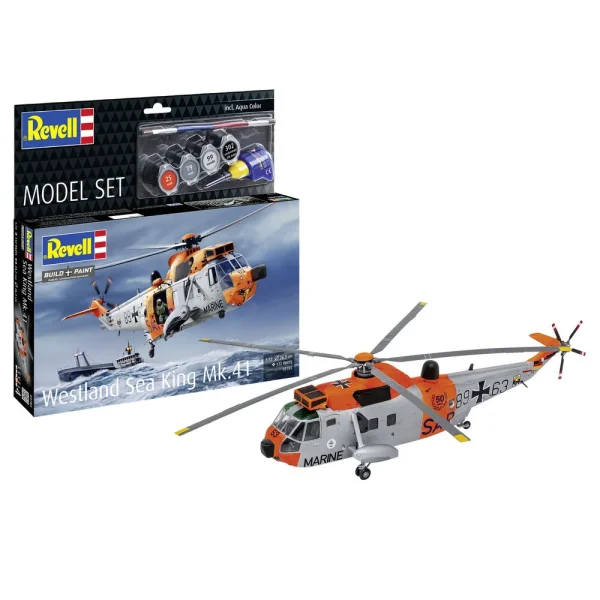 4009863785 Revell - Model Set Westland Sea King Mk. 41 - 63785