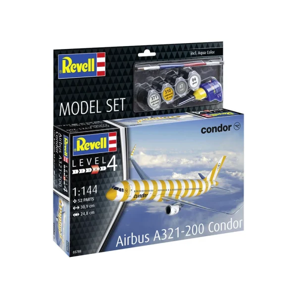 4009863788-4 Revell - Model Set A321 Condor - 63788