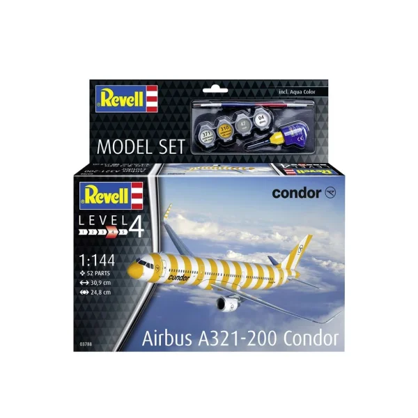 4009863788-5 Revell - Model Set A321 Condor - 63788