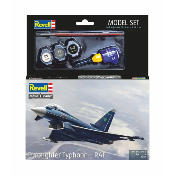 Revell - Model Set Eurofighter Typhoon - RAF - 63796