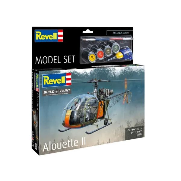 4009863804-9 Revell - Model Set Alouette II - 63804