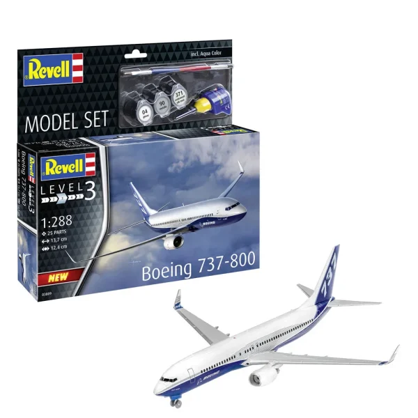 Revell - Model Set Boeing 737-800 - 63809