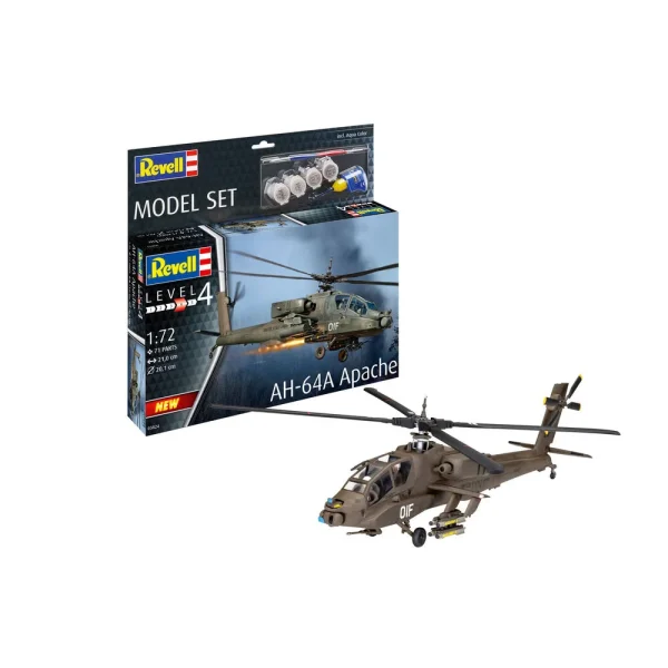 4009863824 Revell - Model Set AH-64A Apache - 63824