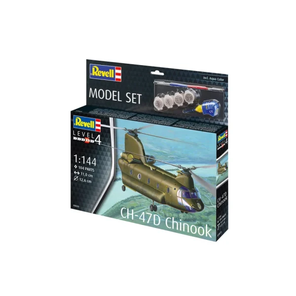 4009863825-3 Revell - Model Set CH-47D Chinook - 63825