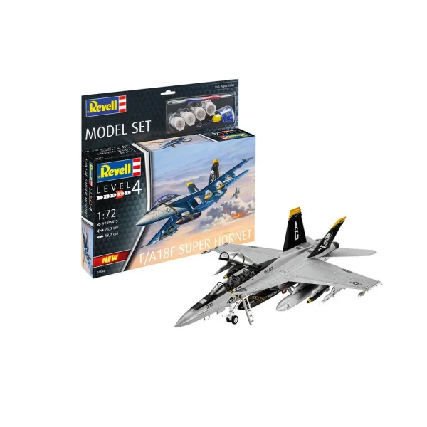 4009863834 Revell - Model Set F/A-18F Super Hornet - 63834