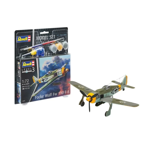 Revell - Model Set Focke Wulf Fw190 F-8 - 63898