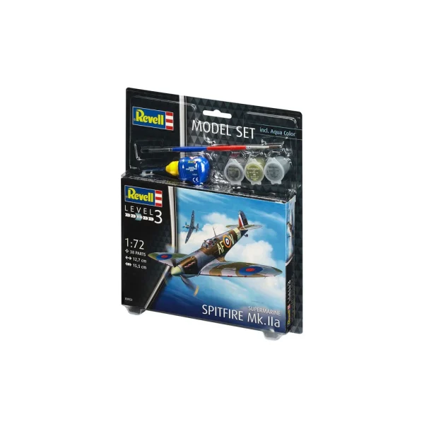 4009863953-2 Revell - Model Set Spitfire Mk.IIa - 63953