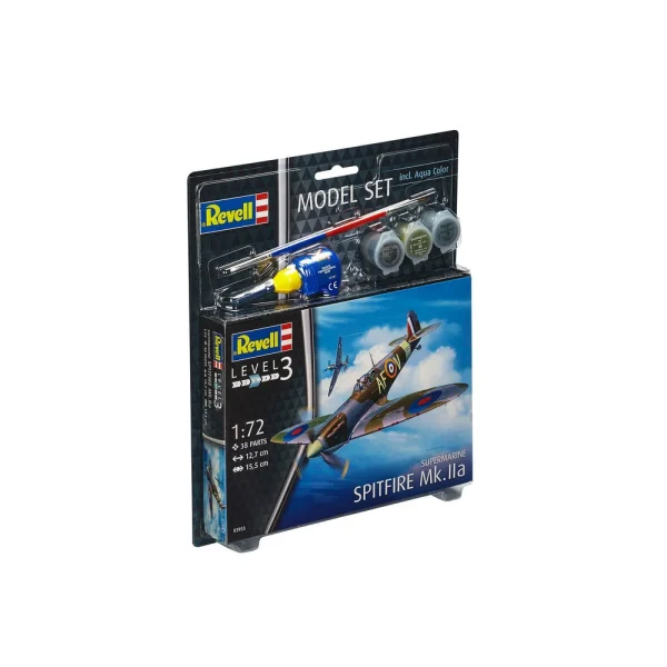4009863953-3 Revell - Model Set Spitfire Mk.IIa - 63953