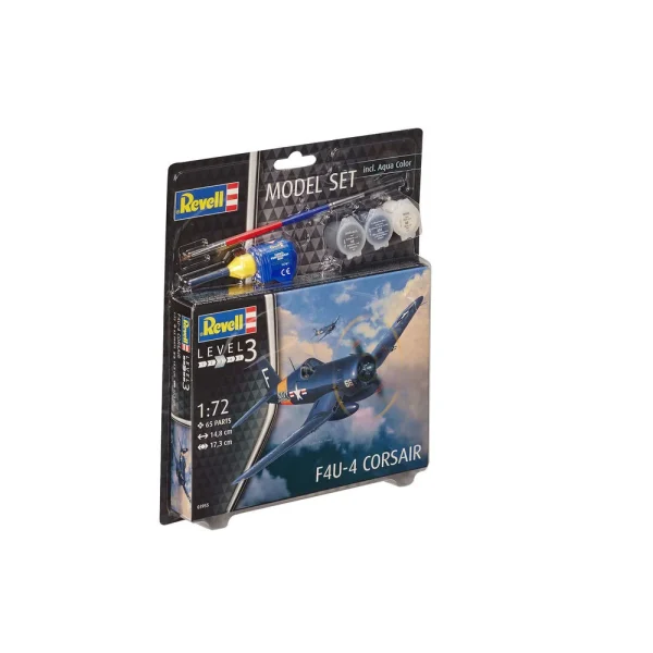 4009863955-3 Revell - Model Set F4U-4 Corsair - 63955