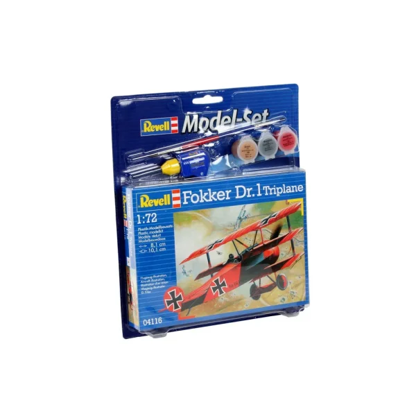 Revell - Model Set Fokker DR.1 Triplane - 64116