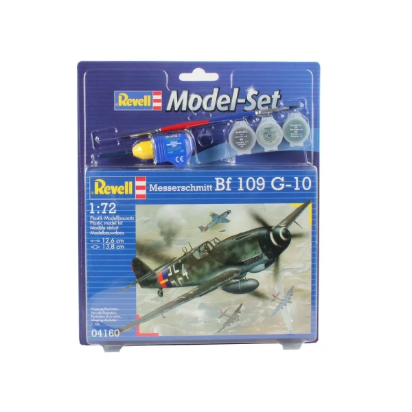 4009864160-1 Revell - Model Set Messerschmitt Bf-109 - 64160