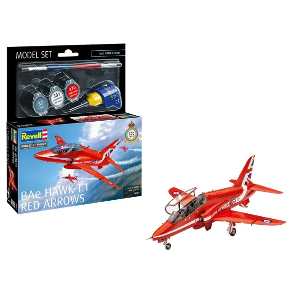 4009864921 Revell - Model Set BAe Hawk T.1 Red Arrow - 64921