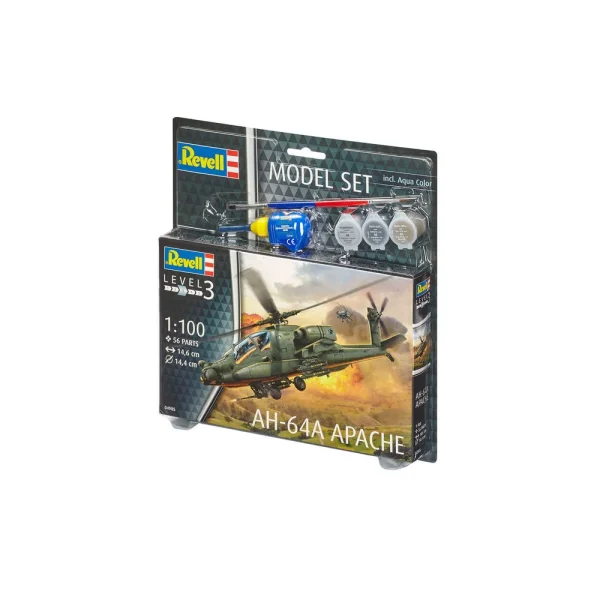Revell - Model Set AH-64A Apache - 64985