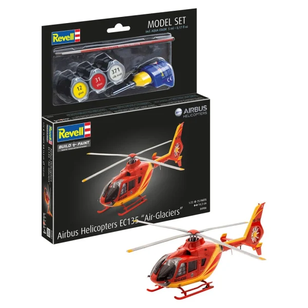 Revell - Model Set EC135 AIR-GLACIERS - 64986