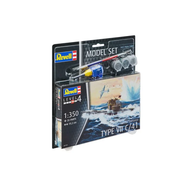 4009865154-2 Revell - Model Set German Submarine Type - 65154